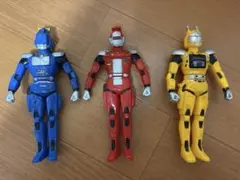 エクシードラフト ソフビ 特捜ヒーローセット 当時物 メタルヒーロー