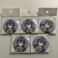 カラフルピーチ　なおきり　缶バッジ　5個　カラフルピ－チミユ－ジアム