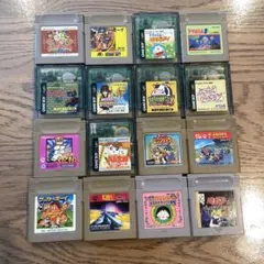 ゲームボーイ、ゲームボーイカラーソフト 16本セット