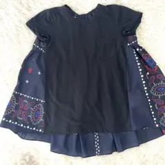 【即発送】美品　sacai サカイ　ドッキング　ブラウス　リネン　ペイズリーのサムネイル