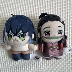 鬼滅の刃 ほわぬい vol.1 嘴平伊之助 竈門禰豆子 2種セット