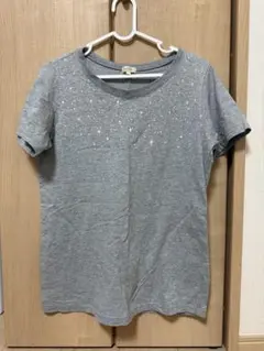 グレー 半袖Tシャツ