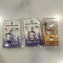 ご当地キティ　×3 野球　baseball