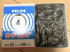 新品未使用　カードリング　１００個入り