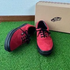 【新品】VANS バンズ　エラ ウイングチップ　レッド　23cm