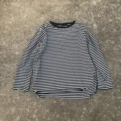 00s old uniqlo ボーダー ロンT S y2k 平成 archive