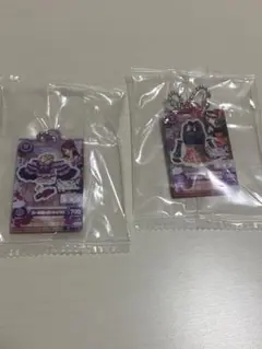 アイカツ！だれでもアイドル活動アクリルチャーム3　紫吹蘭　2点セット