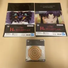 一番くじ エヴァンゲリオン クリアファイル ラバーコースター