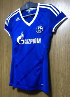 2010adidasアディダスシャルケユニフォームドラクスラー tシャツ半袖 adidas - 2010adidasアディダスシャルケユニフォームドラクスラー t