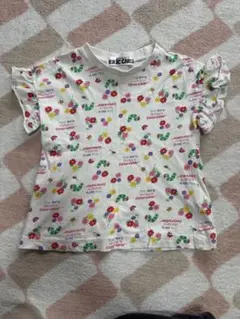 はらぺこあおむし　花柄 Tシャツ