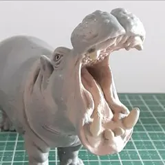 Schleich シュライヒ カバ フィギュア 動物 模型のサムネイル