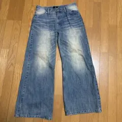 HARE ライトブルーワイドパンツ