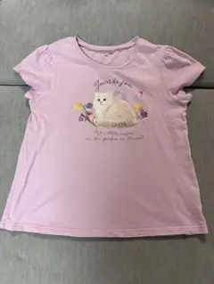 anyFAM 猫プリント Tシャツ 150のサムネイル