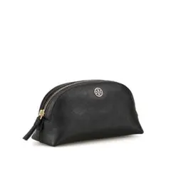 美品 Tory Burch トリーバーチ ポーチ ブラック ゴールドロゴ 未使用