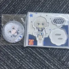 値*可様 ゾンビランドサガ　ゾンサガ　紺野純子　アクリルスタンド　缶バッジ　ロー