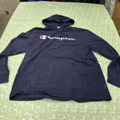 Champion プルオーバーパーカー ネイビー