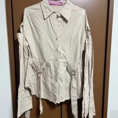 lilLilly ベージュ ブラウス