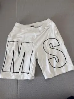 MSGM ホワイト ショートパンツ ハーフパンツ