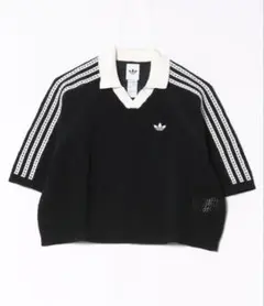 アディダス オリジナルス チェック Vネック シャツ ウィズ ボタン