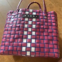 ○□新品□マルニ MARNI かごバッグ 限定カラー ピンク - メルカリ
