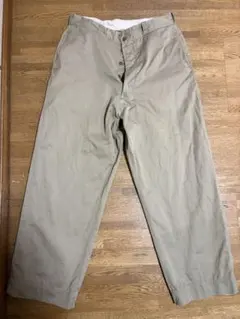 US ARMY 軍チノ 50s グッドサイズ