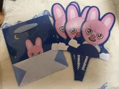 StrayKids SKZOOトゥエッキうちわ、ショップバック　GIGO限定