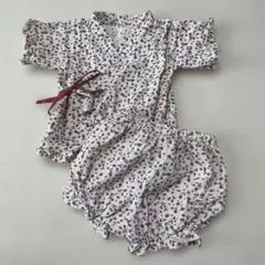 ベビー甚平 女の子 80