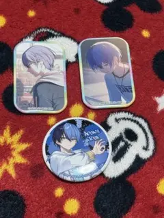 青柳冬弥 缶バッジ3個セット