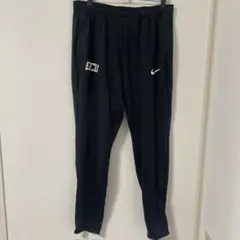 NIKE【M】ナイキ DRI-FIT トラックパンツ ジャージ 黒 裾ジップ