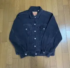Levi's デニムジャケット ブラック Sサイズのサムネイル