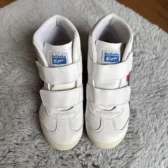 Onitsuka Tiger TOKYO ホワイトハイカットスニーカー19.5㎝