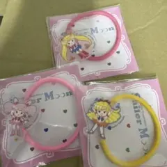 個　セーラームーン アクリルヘアゴム うさぎ　ちびうさ　ヴィーナス　ローソン