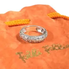 (美品) フォリフォリFolli Follieシルバーピンキーリング 3号