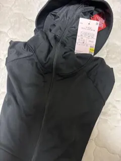 ワークマン女子　クールUVサンシェードパーカーEX 黒　LL