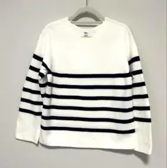 【UNIQLO】 3DコットンクルーネックセーターM