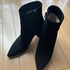 ペリーコ　スエードショートブーツ　黒色のサムネイル