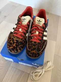 adidas SAMBA OG W サンバ レオパード 25cm 新品未使用