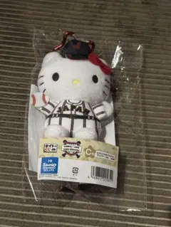 タイトーくじ 侍ジャパン カラビナ付マスコット プレイヤーver ハローキティー