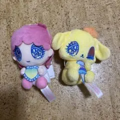 せきやゆりえ ×サンリオキャラクターズ ぬいぐるみマスコット 2個