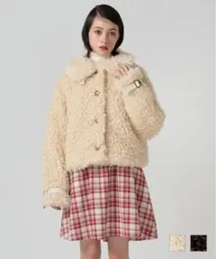 フェイクファー コート TINA：JOJUN TINA：JOJUN（ティーナジョジュン）の「フェイクファー コート