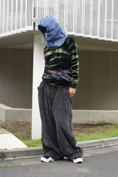 デニム ワイドパンツ