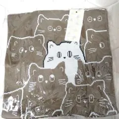 D.KELLY ニット トートバッグ 猫柄 ブラウン 新品