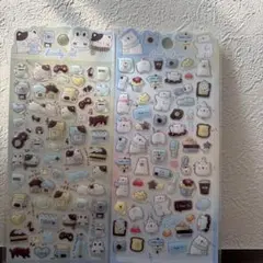ラブリーベア＆キャット 韓国ぷっくりシールまとめ売り