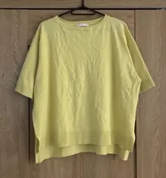 n, 全日本夫人子供服工業組合連合会　イエロー 半袖 Tシャツ LL