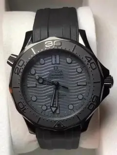 OMEGA Seamaster 自動巻き腕時計 ブラック