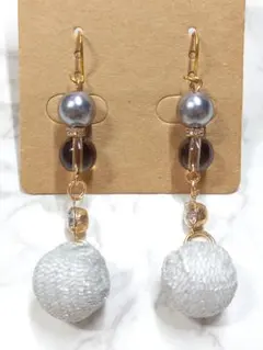 ＃090 ハンドメイドピアス