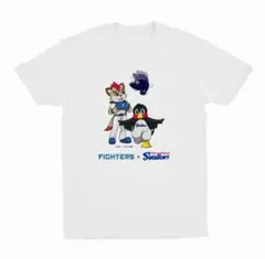 フレップ× つば九郎コラボTシャツ ファイターズ×スワローズコラボのサムネイル