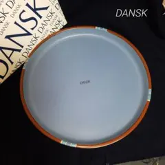 【未使用】◆ DANSK ◆　MESA 　　　　　プラター　ブルー　大皿33cmのサムネイル