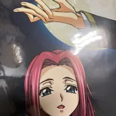 A3クリアポスター コードギアス カレン シャーリー 未開封品 レア