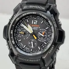 美品 G-SHOCK GW-2000B 電波ソーラー ブラック メタルバンド仕様 